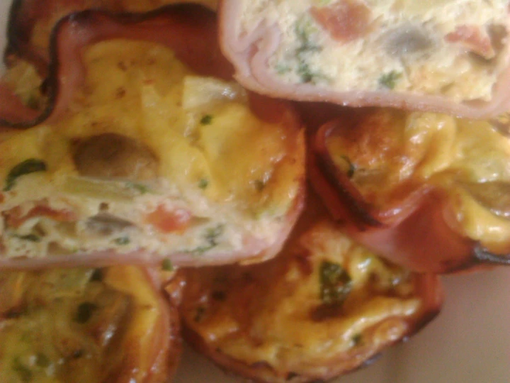 Easy Way Make Heidi's Omelette Egg and Ham Cups the Delicious Delicious