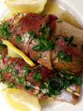 'V' Trout and Parma ham