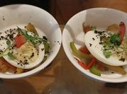 A picture of boiled egg salads