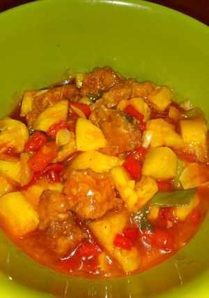 Foto resep Ayam asam manis