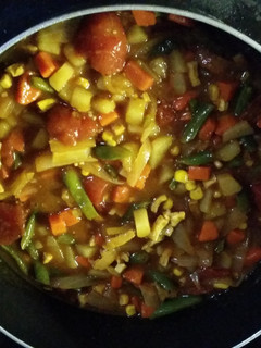 A picture of Hamburger Curry.