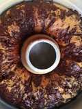 Ciambella all'arancia con gocce di cioccolato