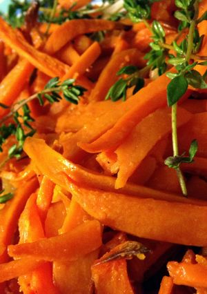 A picture of Savory Sweet Potatoes.