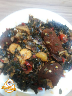 A picture of Vegetable soup.