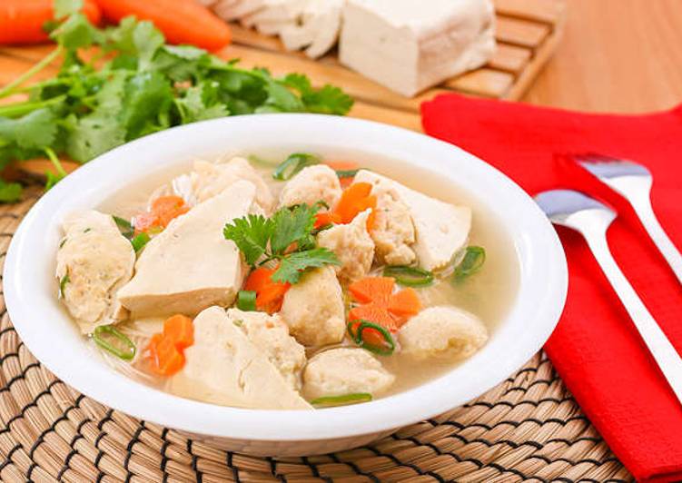 16 Resep: Sup Misoa Bakso Tahu yang Bikin Ngiler