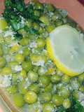 Healthy peas with vegetables #newcookschallenge