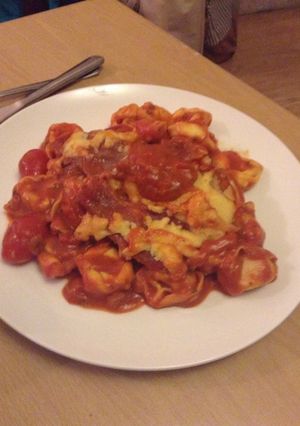 A picture of Ham Pasta Bake.