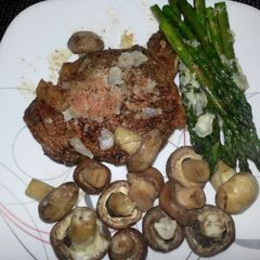 A picture of Pan Fried Ribeye.