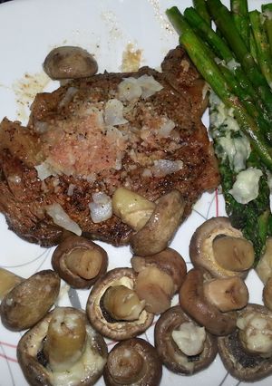 A picture of Pan Fried Ribeye.
