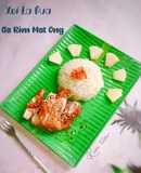 Xôi Lá Dứa - Gà Rim Mật Ong