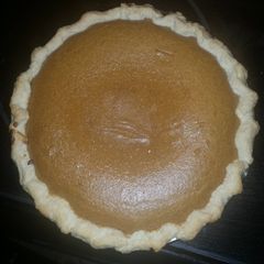A picture of Zold family Pumpkin Pie!.