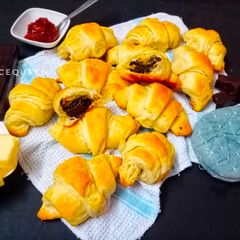 A picture of Easy Chocolate Croissant.
