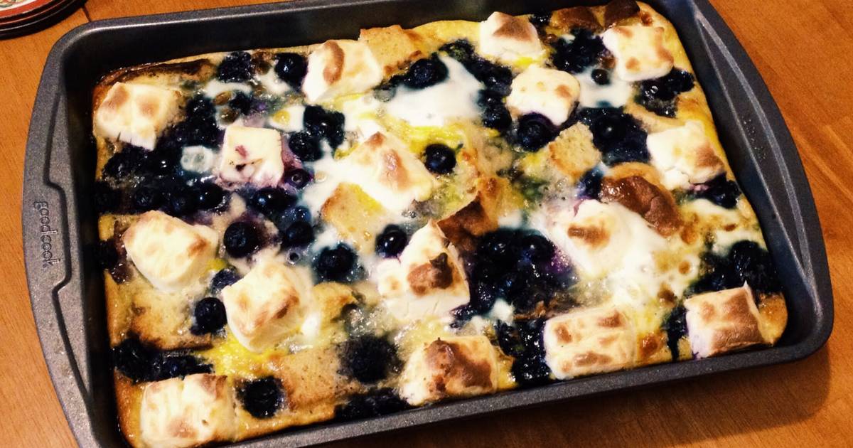 Gluten Free Blueberry French Toast Casserole Recipe By Maggie Cookpad