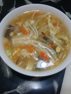 簡易酸辣湯  #心伶美廚 的食譜成品照片