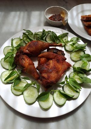 Foto resep Ayam goreng kampung (ungkep bumbu ala bebek sinjay Madura)
