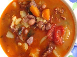 Bableves parasztosan (Gluténmentesen is) :) recept fotója