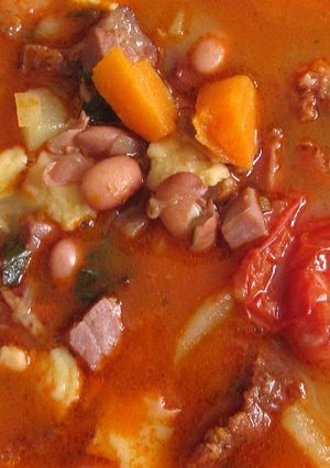 Bableves parasztosan (Gluténmentesen is) :) recept fotója