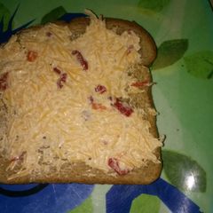 Low fat southern style pimento cheese spread A picture of Low fat southern style pimento cheese spread.