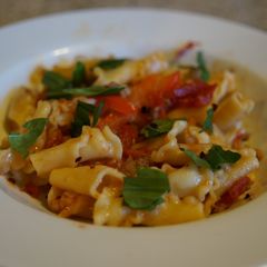 A picture of Baked Sausage & Pepper Supper.