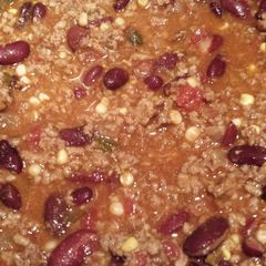 A picture of Kickin Turkey Chili.