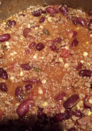 A picture of Kickin Turkey Chili.