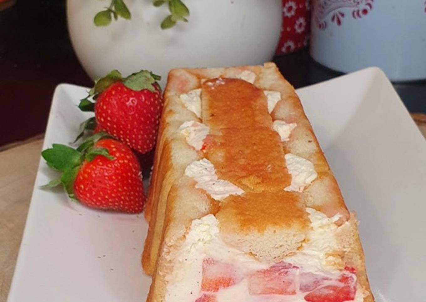 Gâteau Charlotte aux fruits