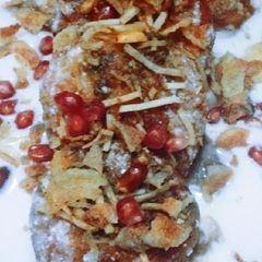 Aaloo tikki A picture of Aaloo tikki.