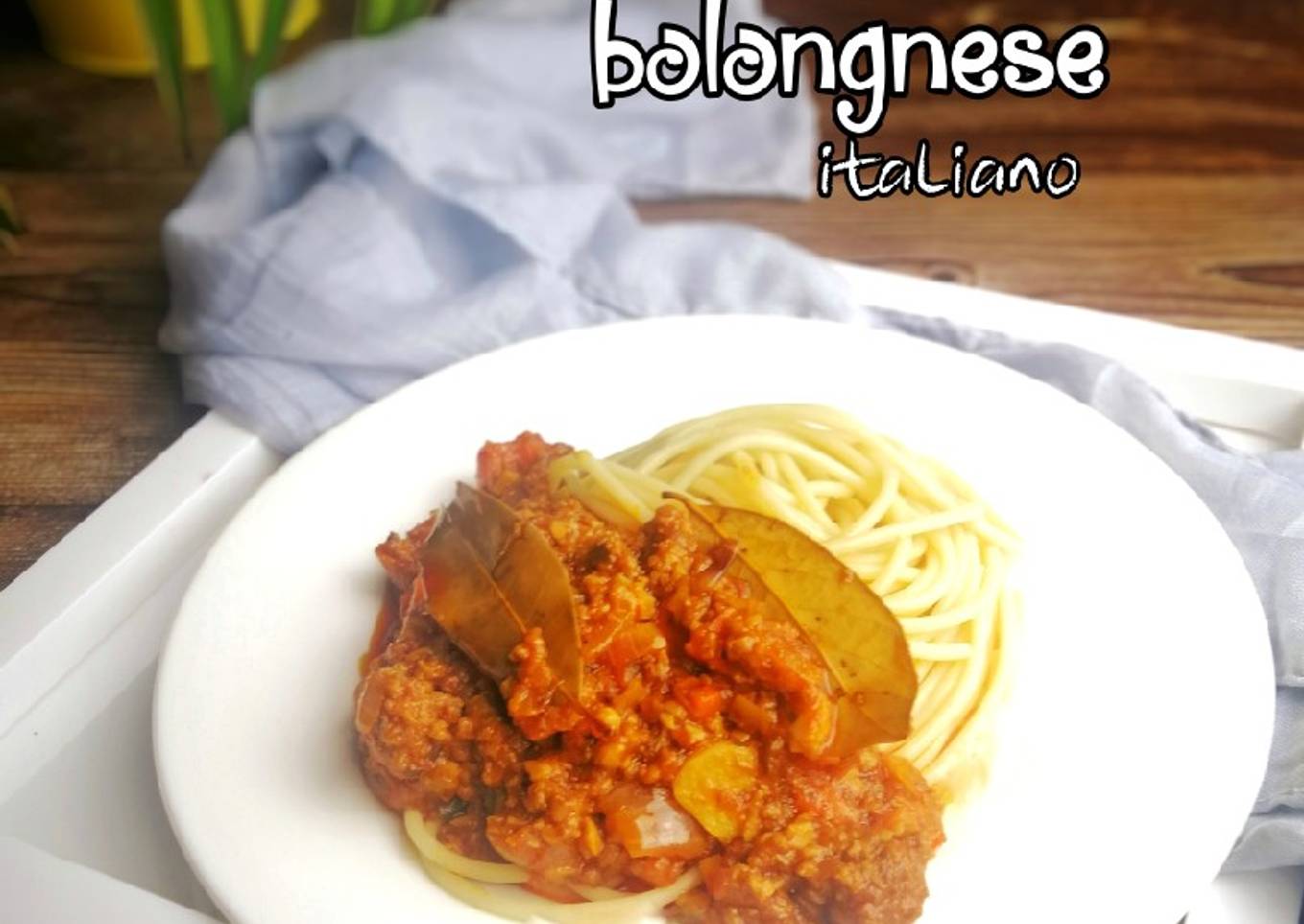 Spaghetti bolognaise italiano