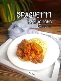 Gambar Spaghetti bolognaise italiano