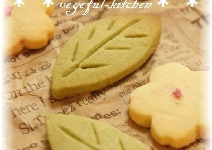 Simple Cookies with Rice Flour and Green Teea