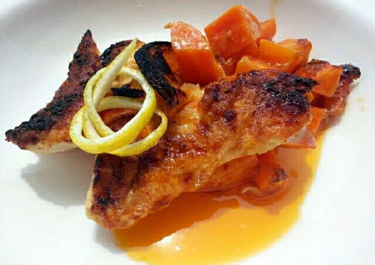 Recipe of Homemade Spicy Buttered Chicken And Carrot