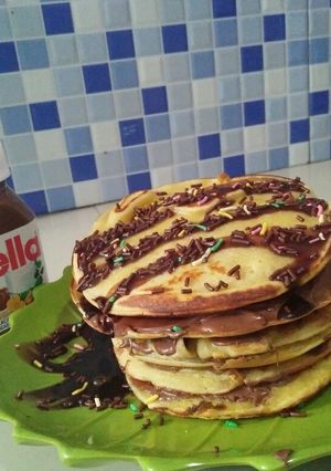 Foto resep Pancake Teflon Simpel 10 menit