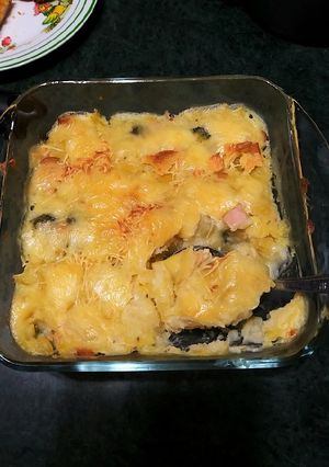 Foto resep Easy potato cheese caserolle