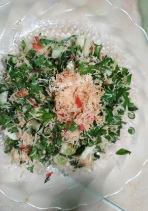 Foto resep Trancam Jawa /urap mentah