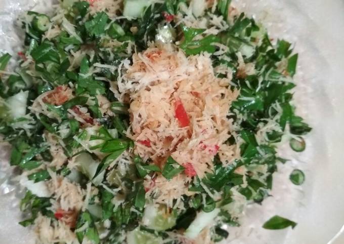 Resep: Trancam Jawa /urap mentah Menu Enak Dan Mudah Dibuat