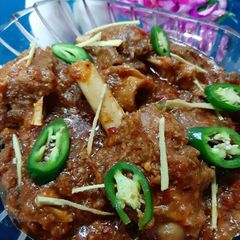 A picture of Mutton Karahi.