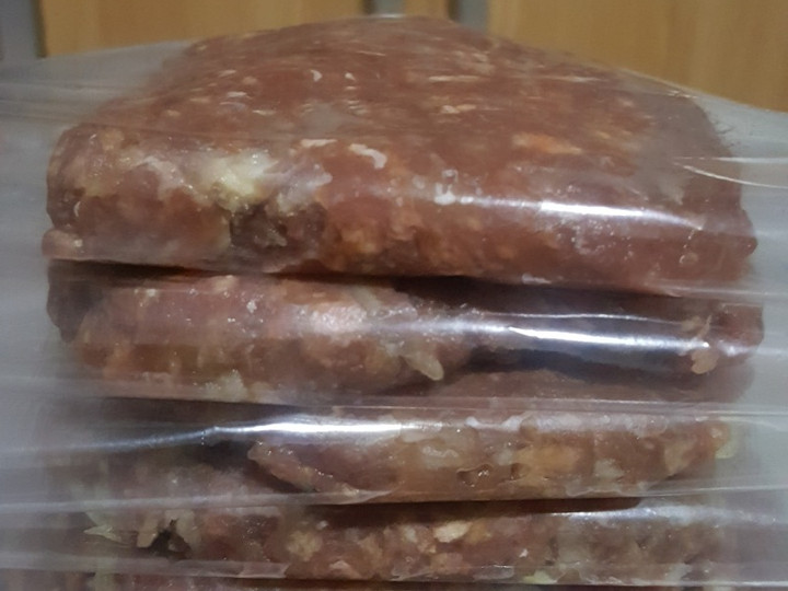 Resep Patty burger/ daging kebab homemade, Lezat