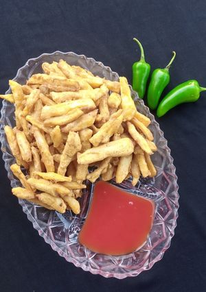 A picture of French Fries Pakora🍟.
