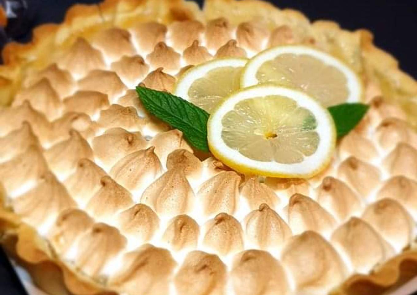 Tarte au citron meringuée