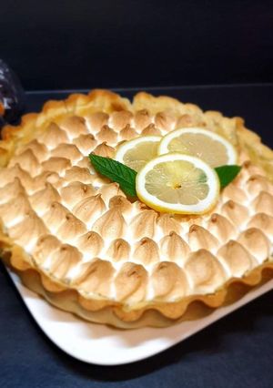 Une photo de Tarte au citron meringuée