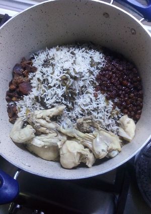 عکسی از دستور کاردو پلو
