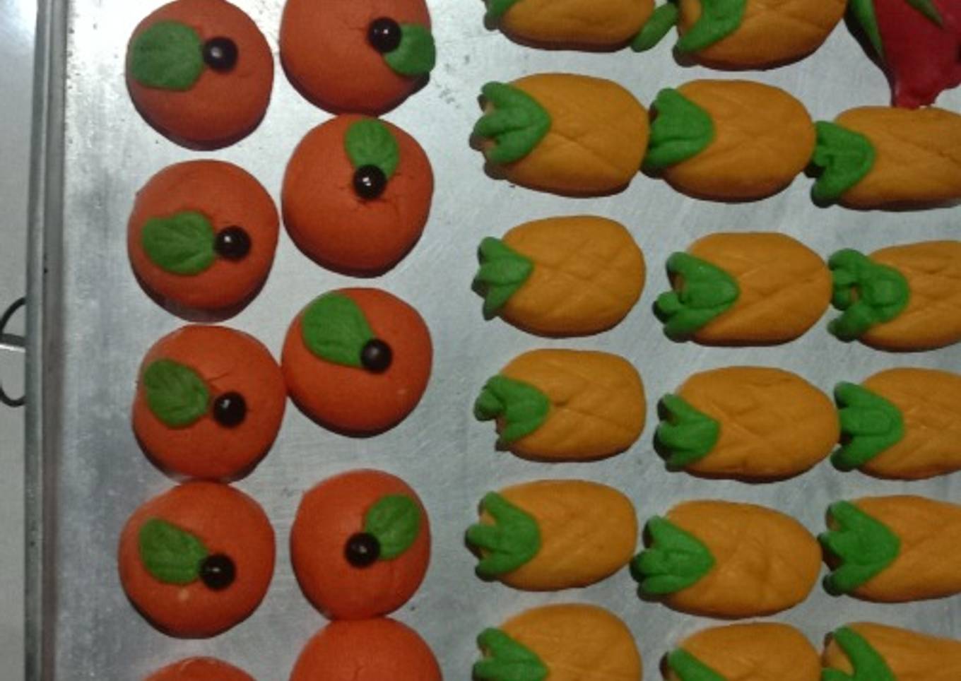 Sarapan sederhana dengan sifat buah