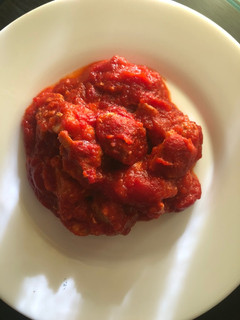 Una foto de Magra de cerdo con tomate