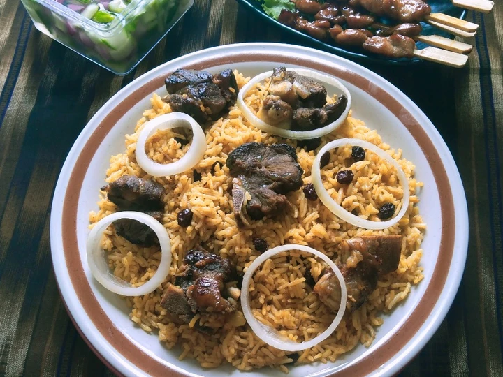 Cara Mudah Membuat Resep Nasi Kabsah Iga Sapi🍛 yang Enak Banget