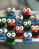 Sesame street rice krispies