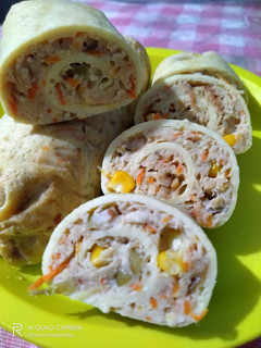 Foto resep Rollade Tempe Abon Sayur