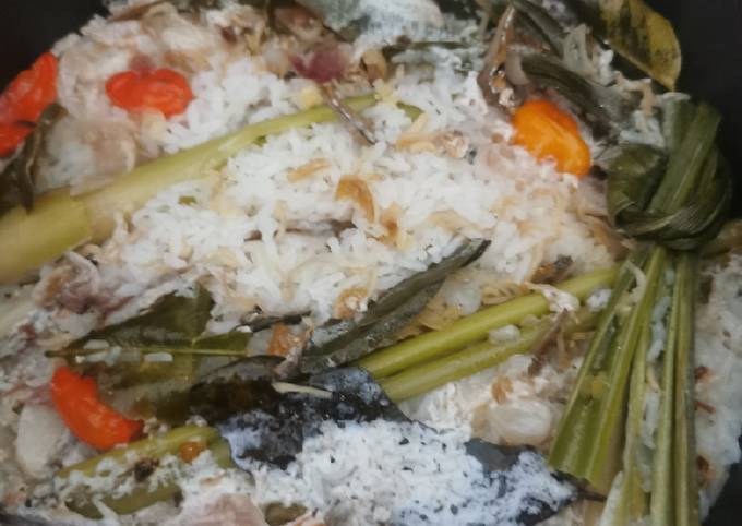 Resep Nasi liwet - rice cooker Anti Gagal