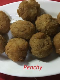 Una foto de Croquetas de rape y gambas
