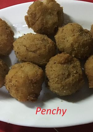 Una foto de Croquetas de rape y gambas