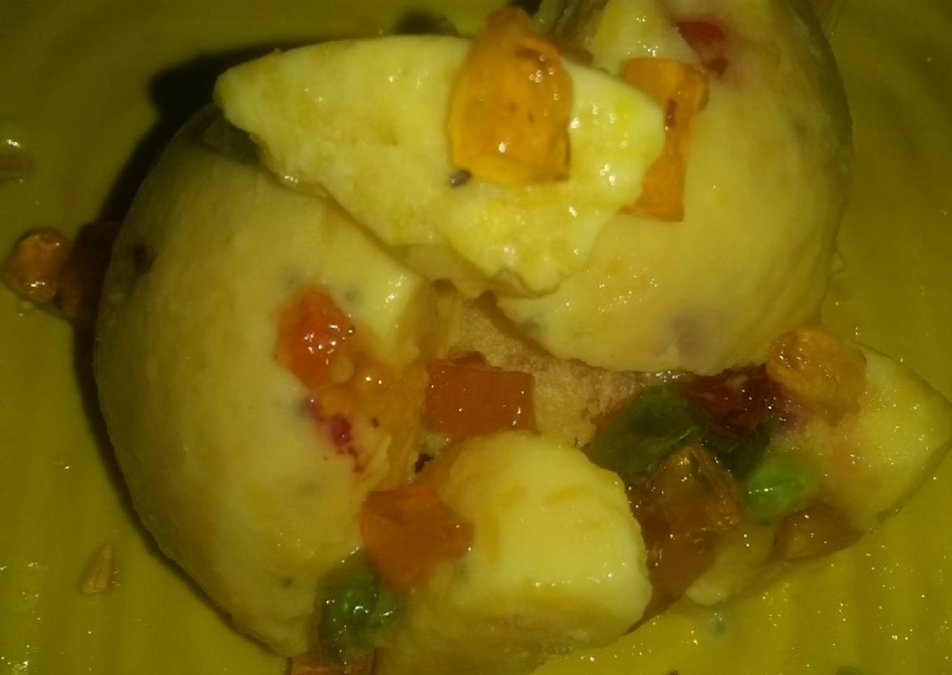 Mango falooda icecreem